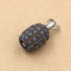 Titanium Alloy Parachute Cord Lanyard Knife Bead Key Chain Pendant DIY EDC  Tool 07FC0E-D4 - KOEEK
