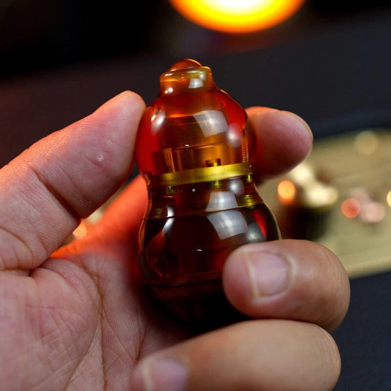 EDC Mechanical Gourd Fidget Slider Stress Relief Toy Fidget Clicker Spinner Gift 07FC0E-D4 - KOEEK