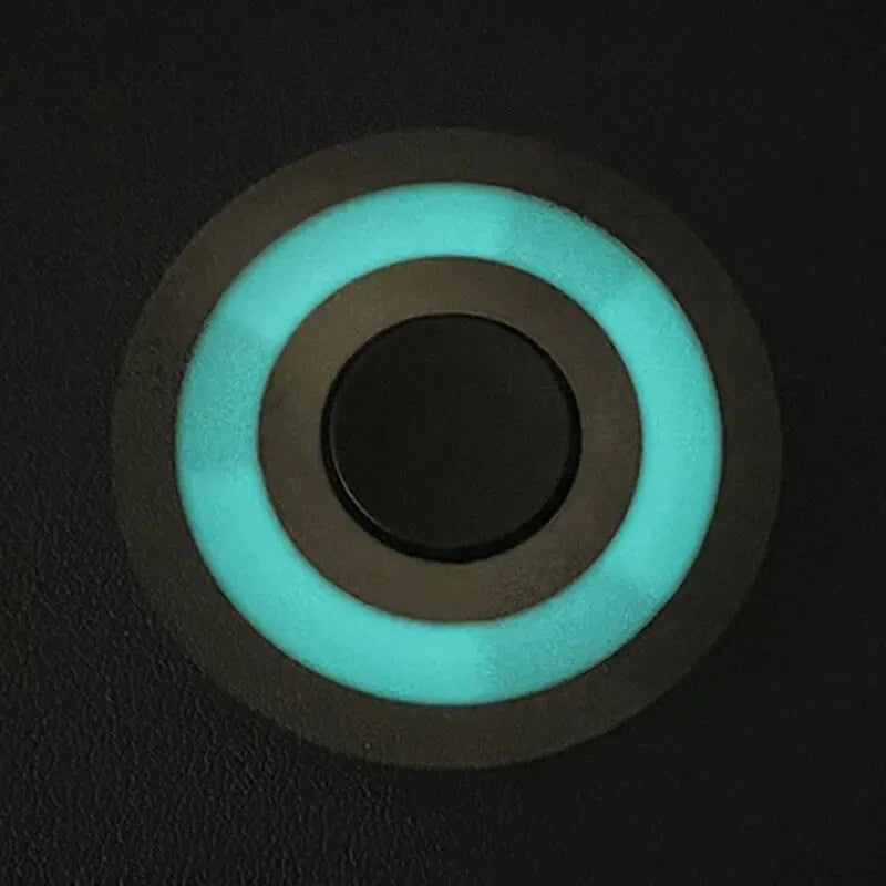 Luminous Threeleaf Fidget Spinner EDC Fidget Toys Metal Hand Spinner ADHD Gifts 07FC0E-D4 - KOEEK