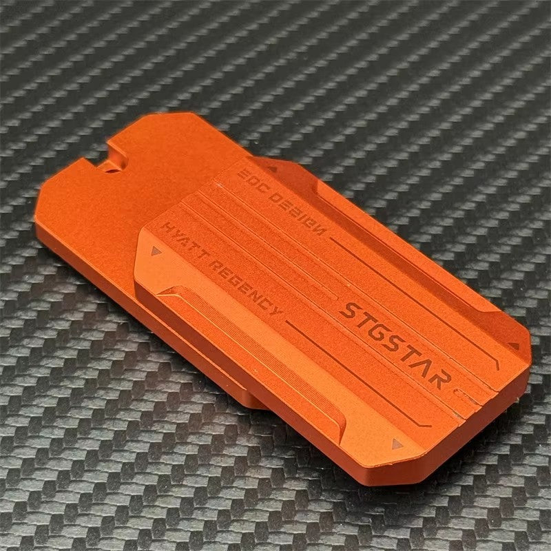 Future Simple Style Aluminum Alloy EDC Fidget Slider Push Fidget Toys 07FC0E-D4 - KOEEK