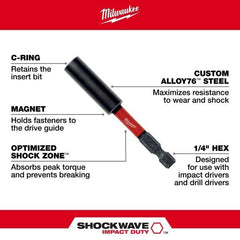 nyt Milwaukee Tool 48-32-4513 Shockwave Impact Duty Expand-sæt - 10 stk.