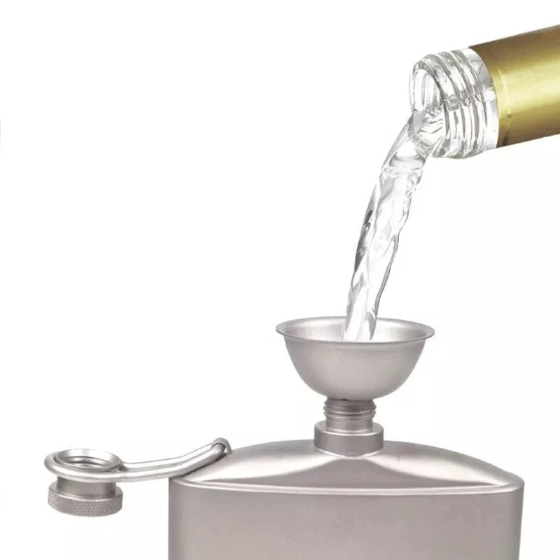 1pc Ultralight Pure Titanium Funnel Small Sizes Pouring Liquid Tool For Kitchen 07FC0E-D4 - KOEEK