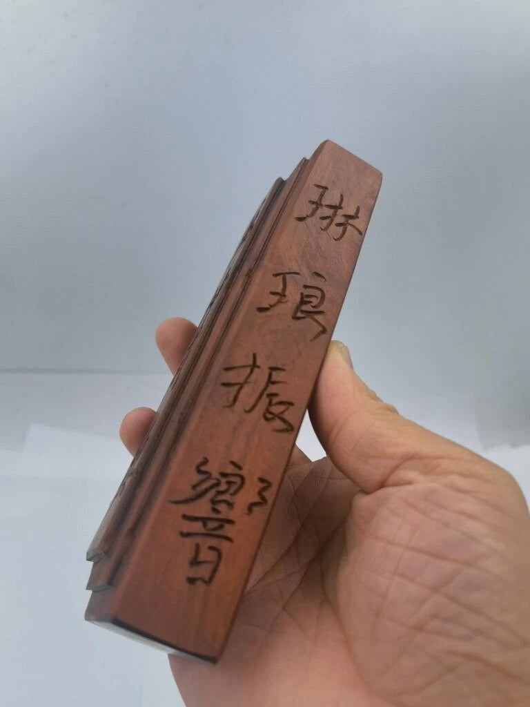 Jujube Wood Zhentan Zhenchi Xingmu Token Taoist Lightning Strike 07FC0E-D4 - KOEEK