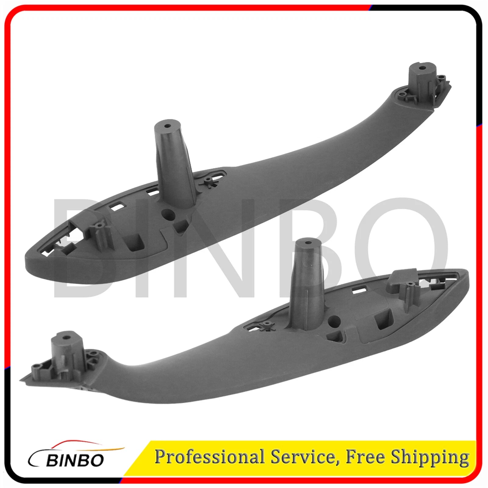 4 Pcs For BMW F30 F80 F31 Front Left & Right Inner Trim Door Pull Handle Black 07FC0E-D4 - KOEEK