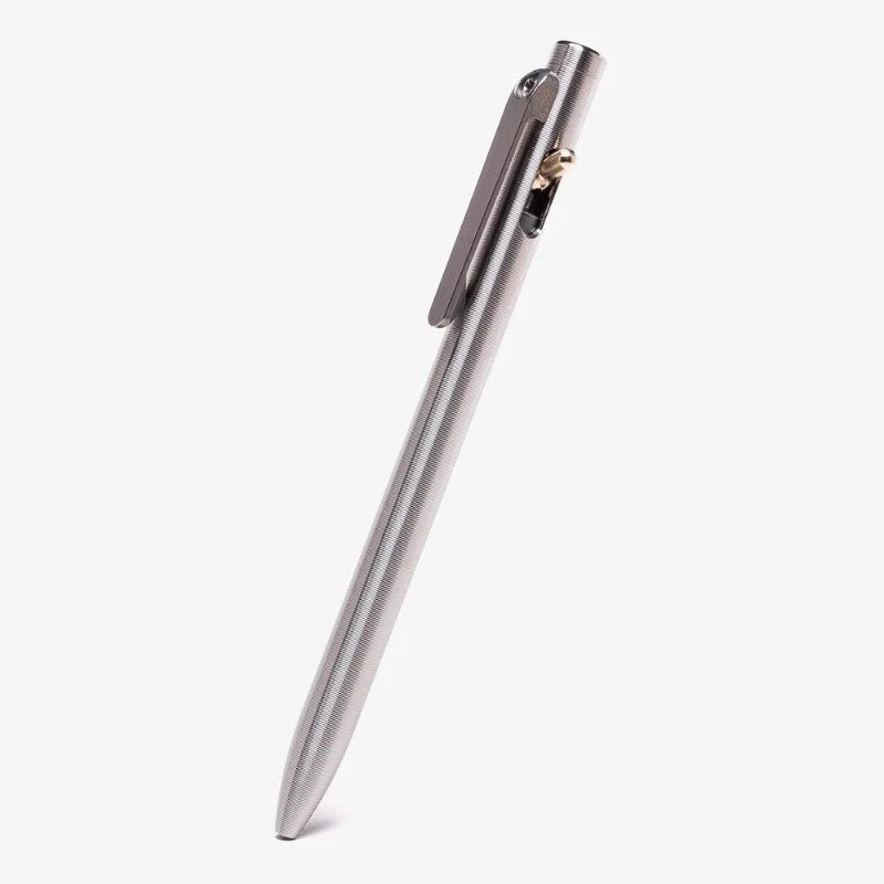 Creative Titanium Ballpoint Pen Pocket Signature Writing Pen Business Office EDC 07FC0E-D4 - KOEEK