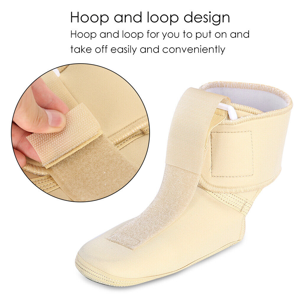 new Ankle Joint Support Adjust Foot Drop Orthotics Brace Foot Pain Relief Splin HGF koeek - KOEEK