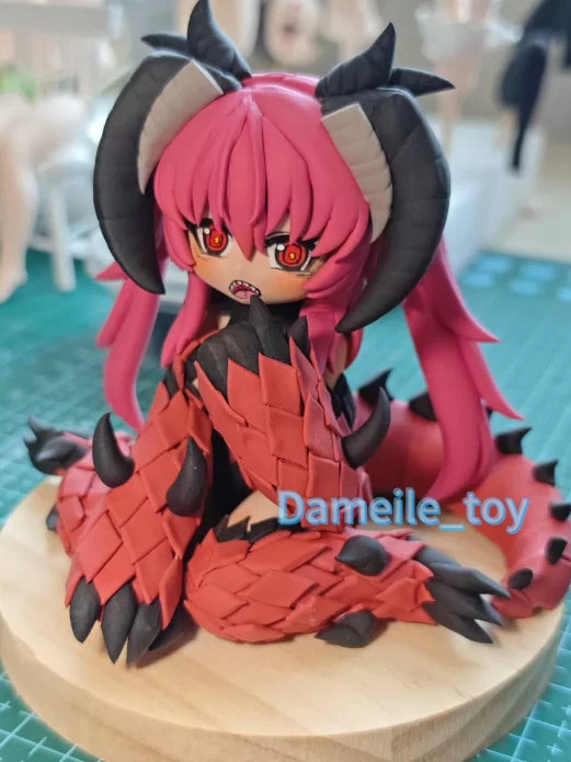 16cm Blacksouls Bandersnatch Handmade Clay Model With Dust Cover And Base 07FC0E-D4 - KOEEK