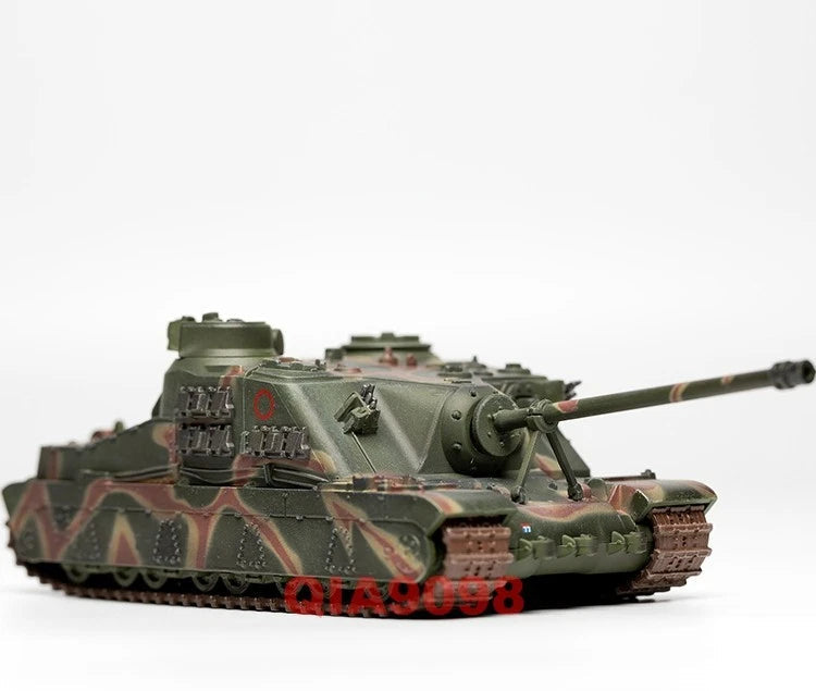 1:72 Scale UK A39 Tortoise Heavy Assault Tank Diecast Metal + Plastic Model 07FC0E-D4 - KOEEK