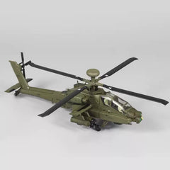 1: 72 US Army AH64 Apache Armed Helicopter Military Aircraft Alloy Model Toys 07FC0E-D4 - KOEEK