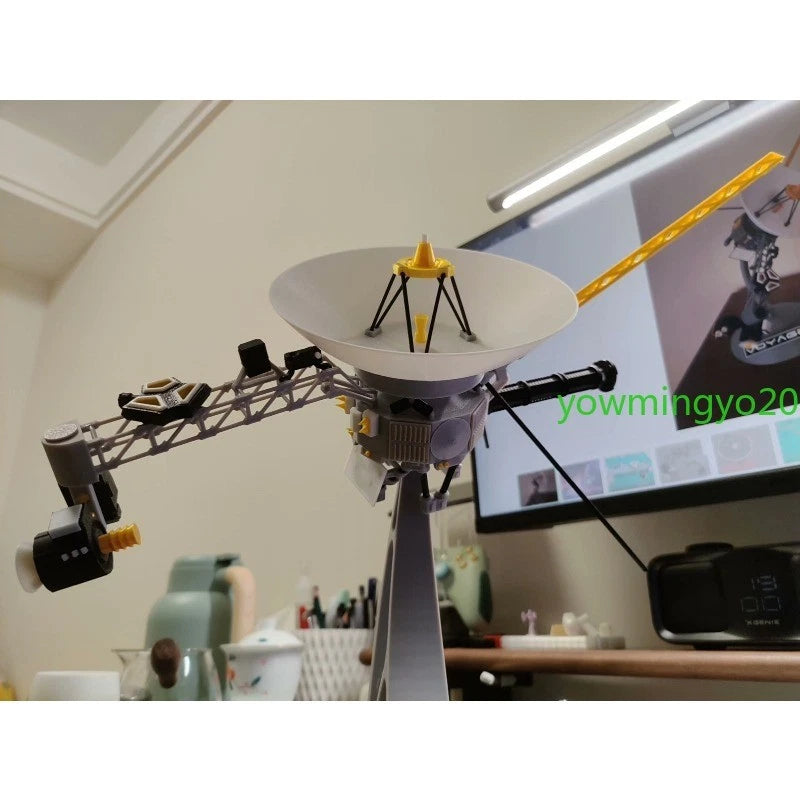Voyager1 3D Printed Assembled 1/24 Model Replica for Space Exploration Fans Gift 07FC0E-D4 - KOEEK