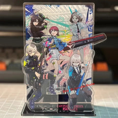 Anime GIRLS BAND CRY NINA ISERI Acrylic Desktop Stand Figure Collection Gift 07FC0E-D4 - KOEEK