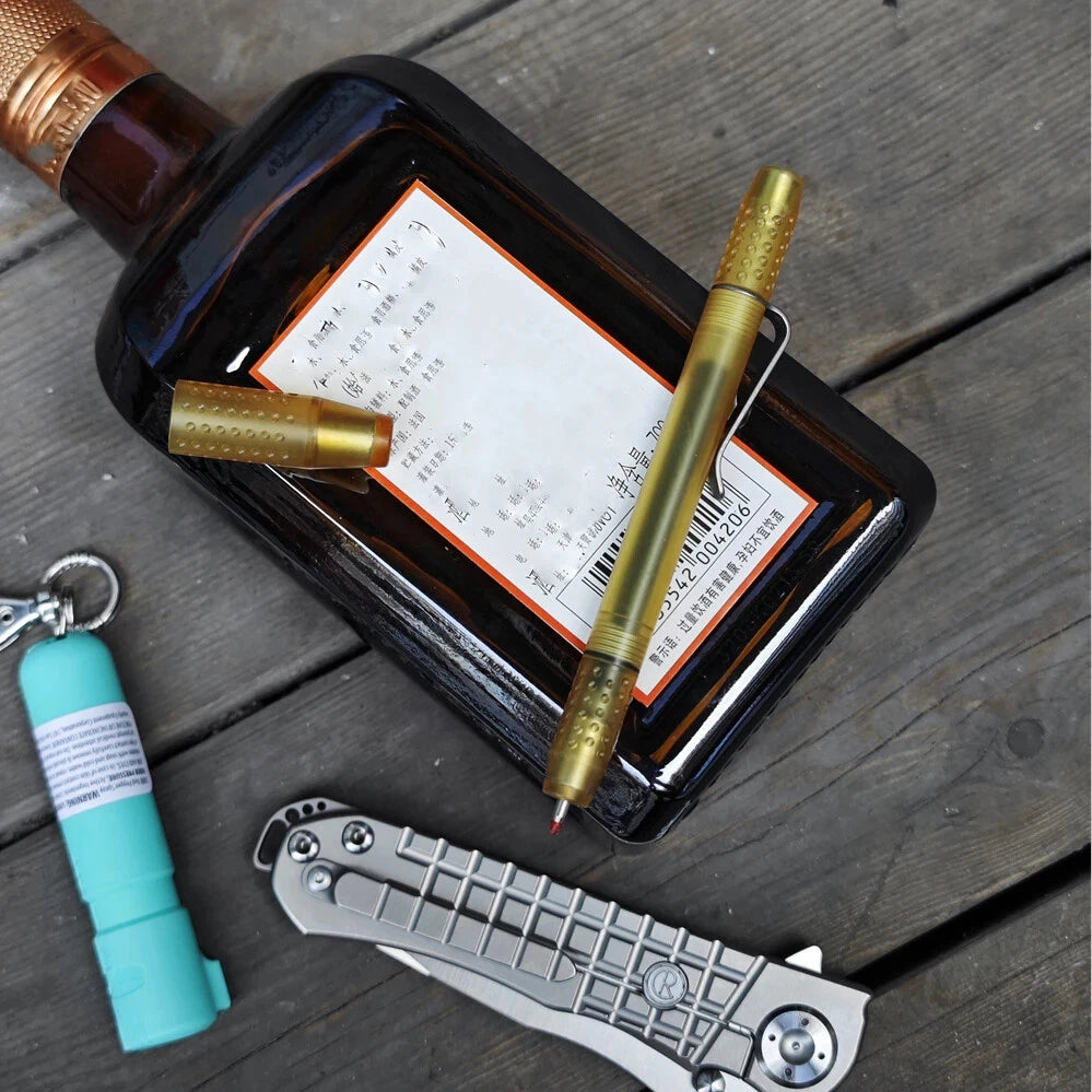 EDC Ultem Imported PEI Pen With Collection Writing Portable Outdoor EDC Pen Gift 07FC0E-D4 - KOEEK