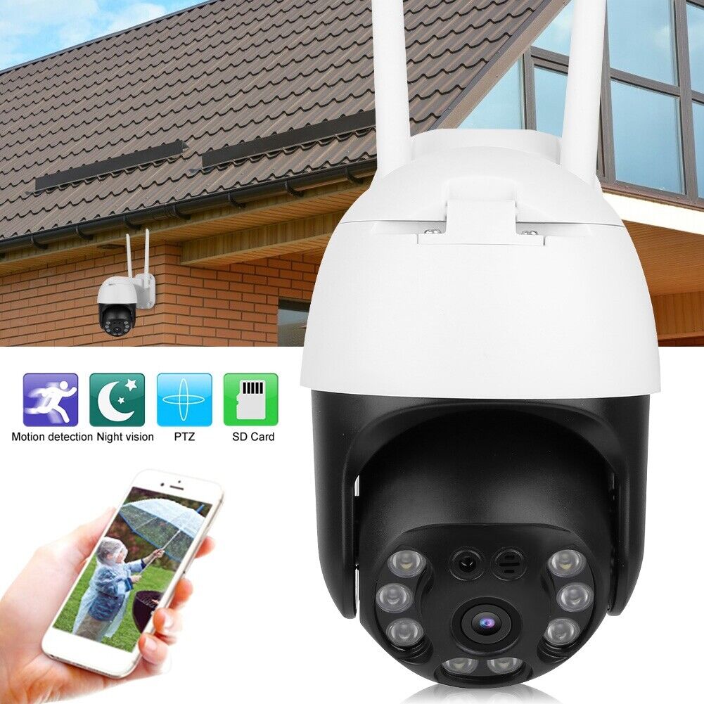 new (U.S. Regulations)Bediffer 8 Lights CCTV 100240V HD Human Detect 3MP Night koeek - KOEEK