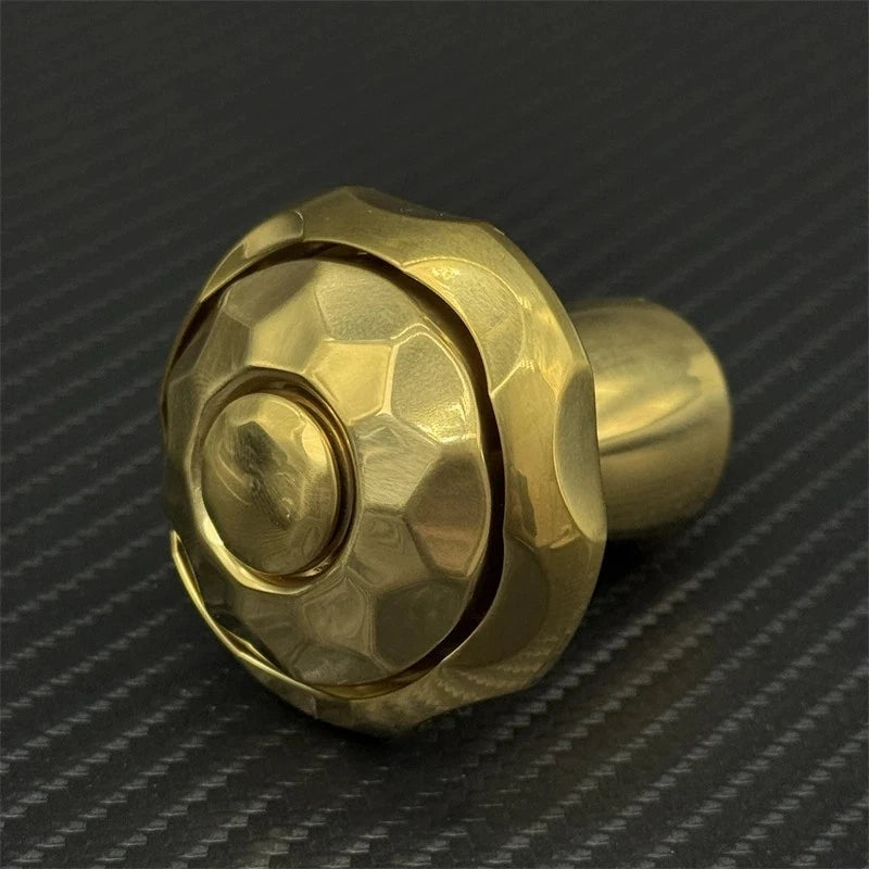 Mushroom EDC Fidget Spinner Stainless Steel Fidget Toys Art Desktop Spinning Top 07FC0E-D4 - KOEEK
