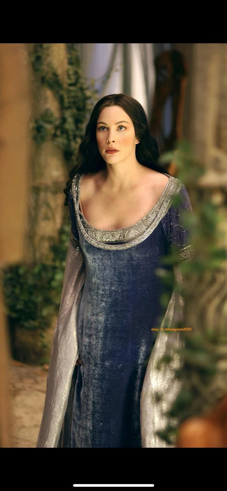 The Lord of the Rings Evenstar Arwen Cosplay Dress Costume Adult 07FC0E-D4 - KOEEK