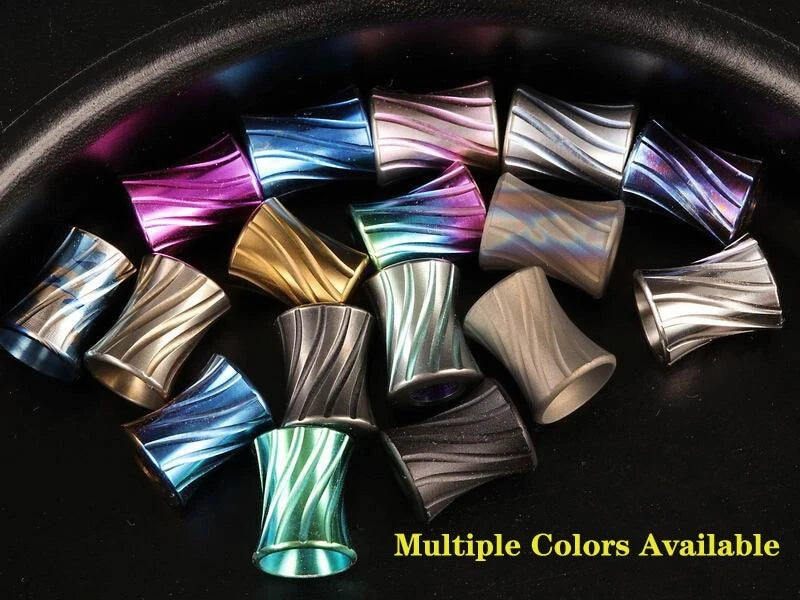 Titanium Knife Lanyard Bead Paracord Necklace Pendant Bracelet Making Bead EDC 07FC0E-D4 - KOEEK