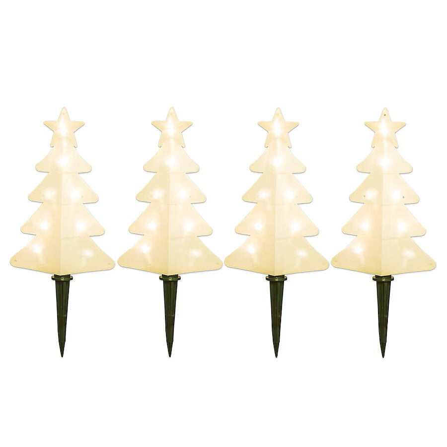 GE 5968038 4CT WARM WHITE STAYBRIGHT RANDOM SPARKLE LED PATHWAY LIGHTS - ! GE - KOEEK