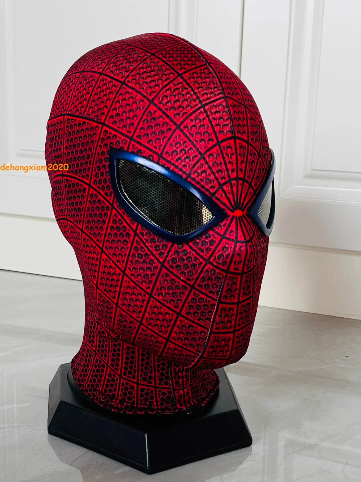 1:1 The Amazing Spider-Man Spiderman Cosplay Mask Andrew Garfield Prop Handmade HANDMADE - KOEEK