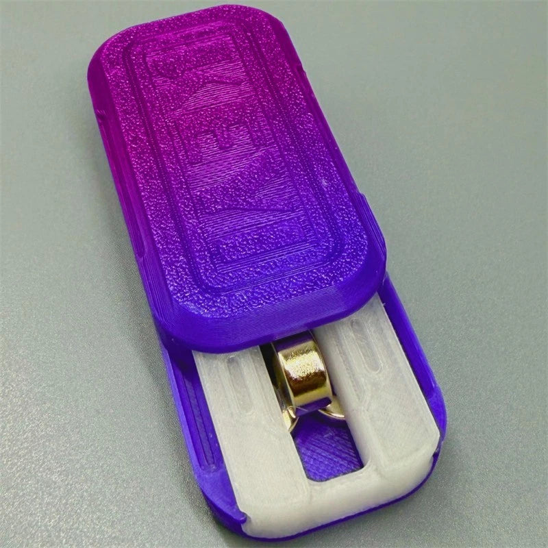 Novel Vibrating EDC Fidget Slider Stylish Plastic Mechanical Push Fidget Toys 07FC0E-D4 - KOEEK