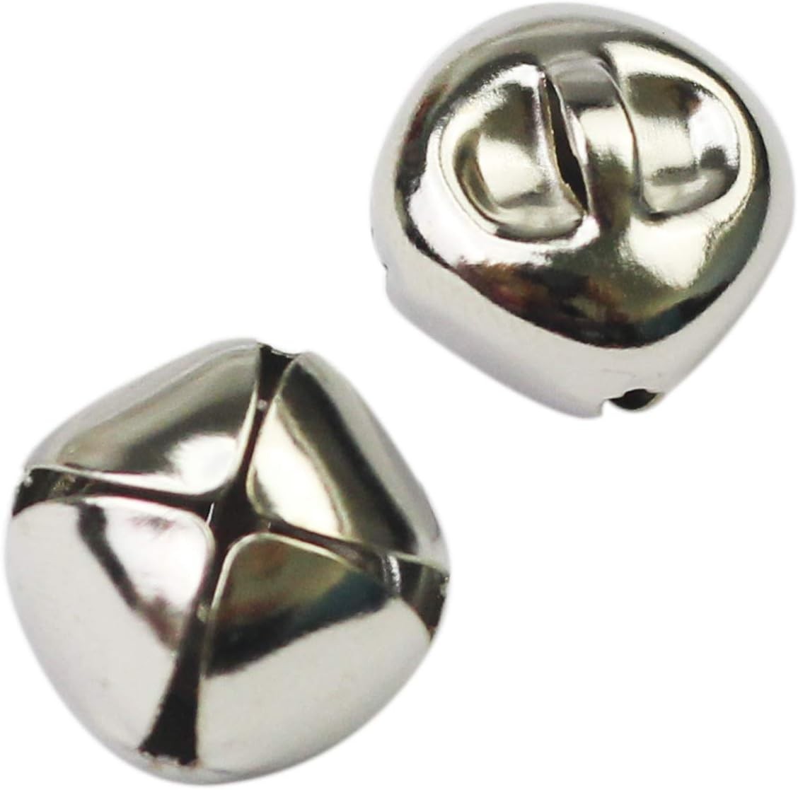 new Jingle Bells, 300 Pieces Inch Craft DIY Bells for Silver 07FC0E-D4 - KOEEK