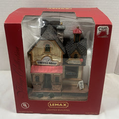 Lemax Bonnie’s Coffee Shop Lighted Building 2004  Christmas Village LEMAX - KOEEK