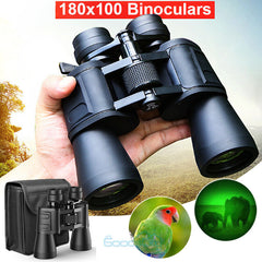 180x100 High Power Waterproof Military Binoculars with Case