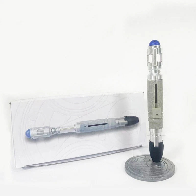 US! Doctor Who 10th Metal Sonic Screwdriver Scalable LED Prop Replica Xmas Gift 07FC0E-D4 - KOEEK