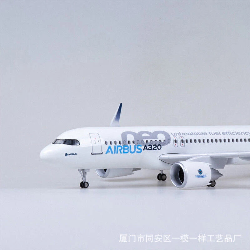 1/80 Airbus A320neo passengerPlane Model 47cm Airplane Aircraft Display Gift 07FC0E-D4 - KOEEK
