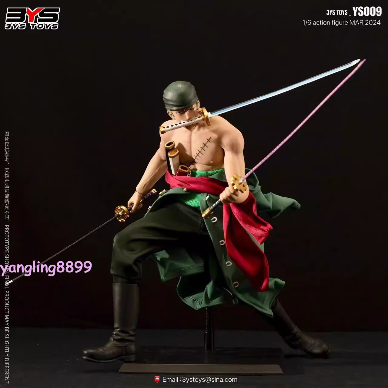 3YS Studio Roronoa Zoro 1/6 Action Figure Model Fans Toy Collection  Stocked! 07FC0E-D4 - KOEEK