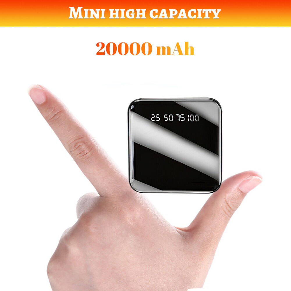 ny 20000mAh batteripakke for oppvarmet vest Jakkebukser Skjerf USB Power Bank 5V/2.1A