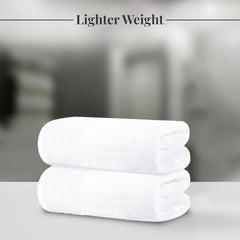 Pack of 4 Extra Large Bath Towels 30 x 60 Inches,  Cotton, Larger & Lighter 07FC0E-D4 - KOEEK