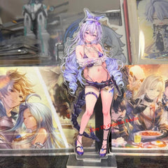 2Pcs/Set Honkai: Star Rail Silver Wolf Removable Acrylic Desktop Stand Gift 07FC0E-D4 - KOEEK