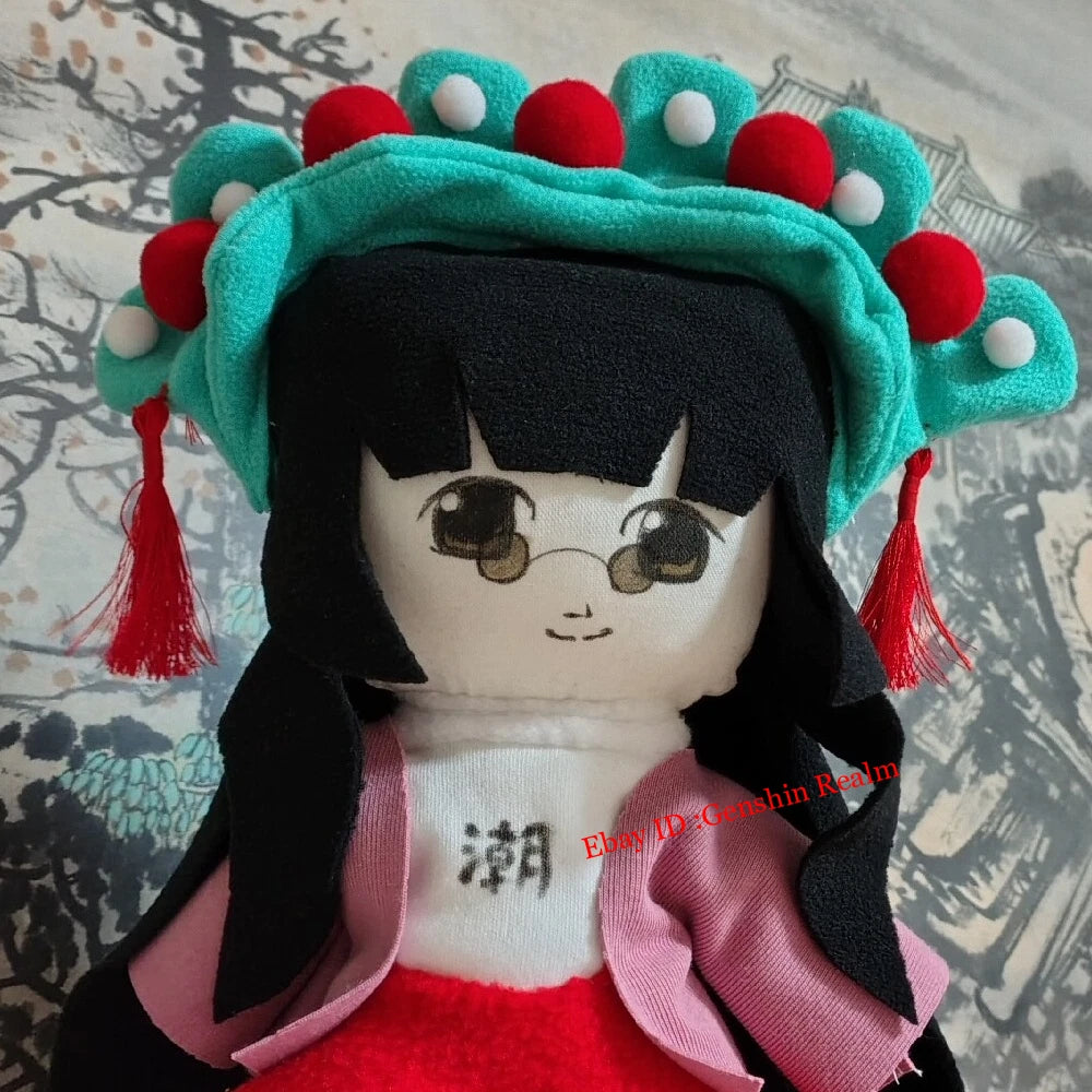 Anime Touhou Project Figure Series Houraisan Kaguya Stand Plush Doll Toy Gift 07FC0E-D4 - KOEEK
