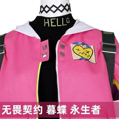 VALORANT Clove Cosplay Costume Outfit Women Game Dress Suit Backpack Handmade HANDMADE - KOEEK