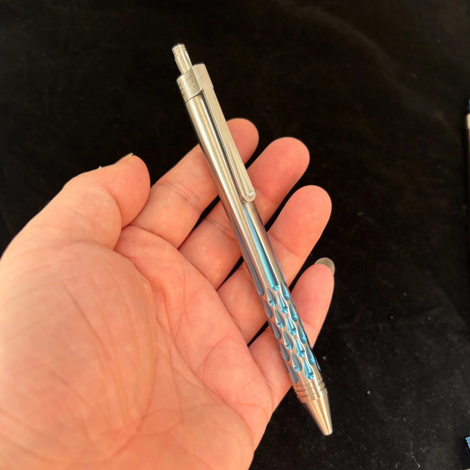 Titanium Ballpoint Pen EDC Pocket Pen Office Business Writing Signature Gift 07FC0E-D4 - KOEEK