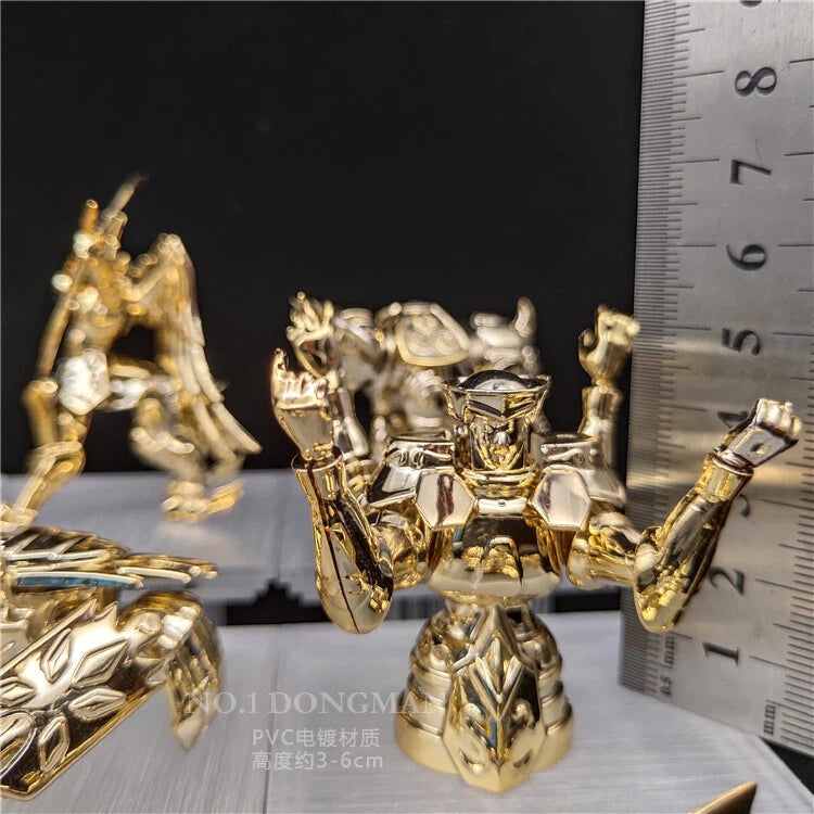 12PCS Gold Saint Seiya Myth Cloth Statue Figure Collectbles w/ Seprate Palace 07FC0E-D4 - KOEEK