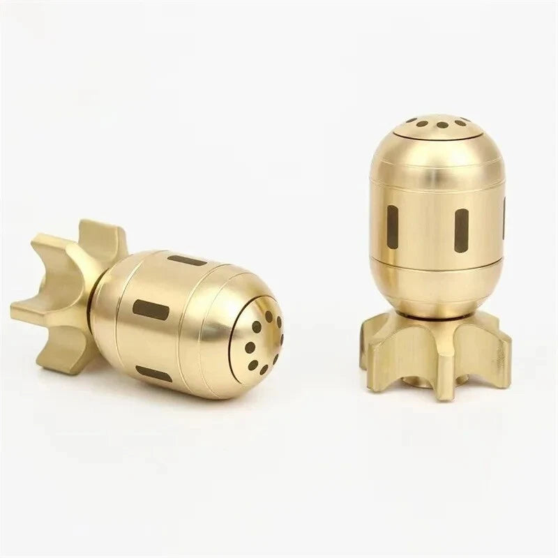 Adult Fidget Toys Torpedo Fidget Spinner EDC Metal Hand Spinner ADHD Tool Gift 07FC0E-D4 - KOEEK