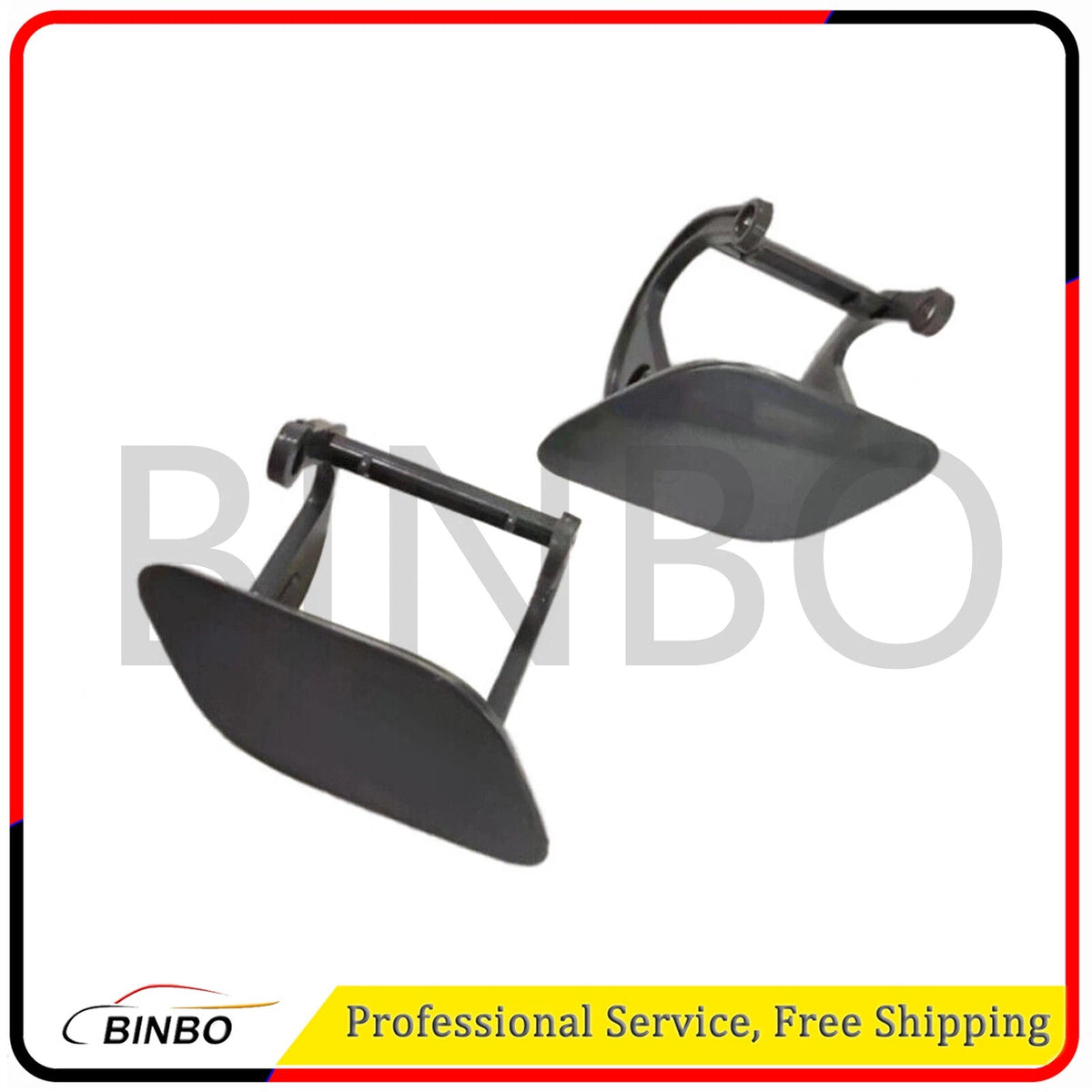 Left+Right Headlight Washer Nozzle Cover Flap Fit For BMW F01 F02 F04 740i 750i 07FC0E-D4 - KOEEK