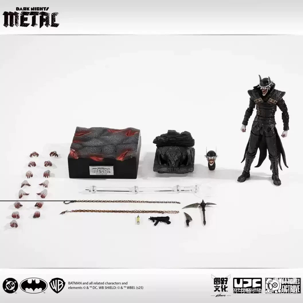 LPZZ DC The Batman Who Laughs 1/12 Dark Knights Metal DC Action Figure In Stock LPZZ - KOEEK