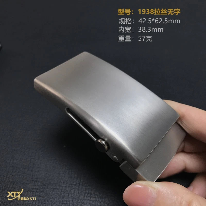 Titanium Belt Buckle Anti-allergic Automatic Belt Buckles Fits For 35mm Belt 07FC0E-D4 - KOEEK