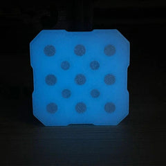 Luminous Blue Square Haptic Slider Fidget Slider EDC Fidget Clicker 07FC0E-D4 - KOEEK
