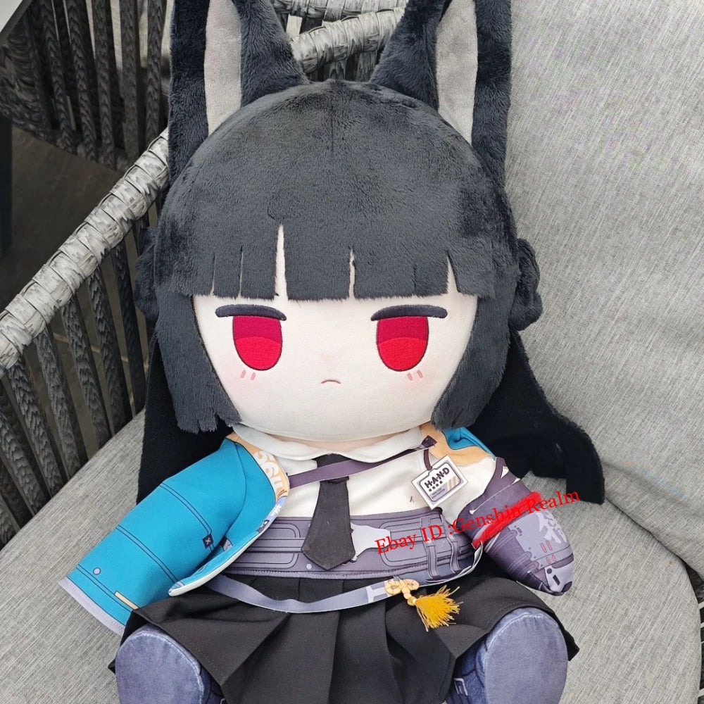 Anime Zenless Zone Zero Hoshimi Miyabi Sitting Position Plush Toy Gift 40cm 07FC0E-D4 - KOEEK