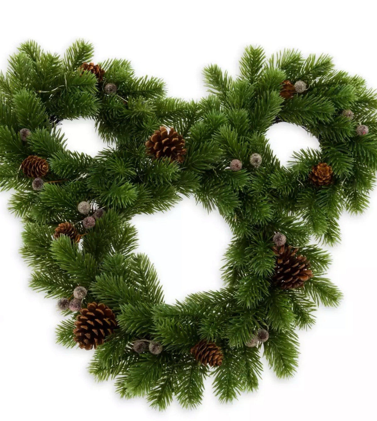 Disney Parks Mickey Mouse Icon Light-up Christmas Holiday Wreath DISNEY - KOEEK