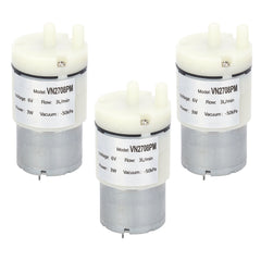 new 3Pcs Diaphragm Pump Mini Vacuum Water Motor For Fish Tank DC 6V VN2708PM koeek - KOEEK