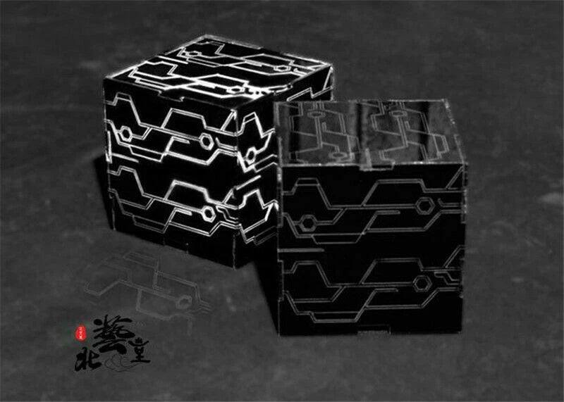 NieR:Automata YoRHa No. 9S 2B COS Black Box Light Props Game Cube  Data Storage- 07FC0E-D4 - KOEEK