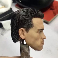 T800 Terminator Arnold Clean Version Head Sculpt for 1/6 Scale Figure Model Toy 07FC0E-D4 - KOEEK