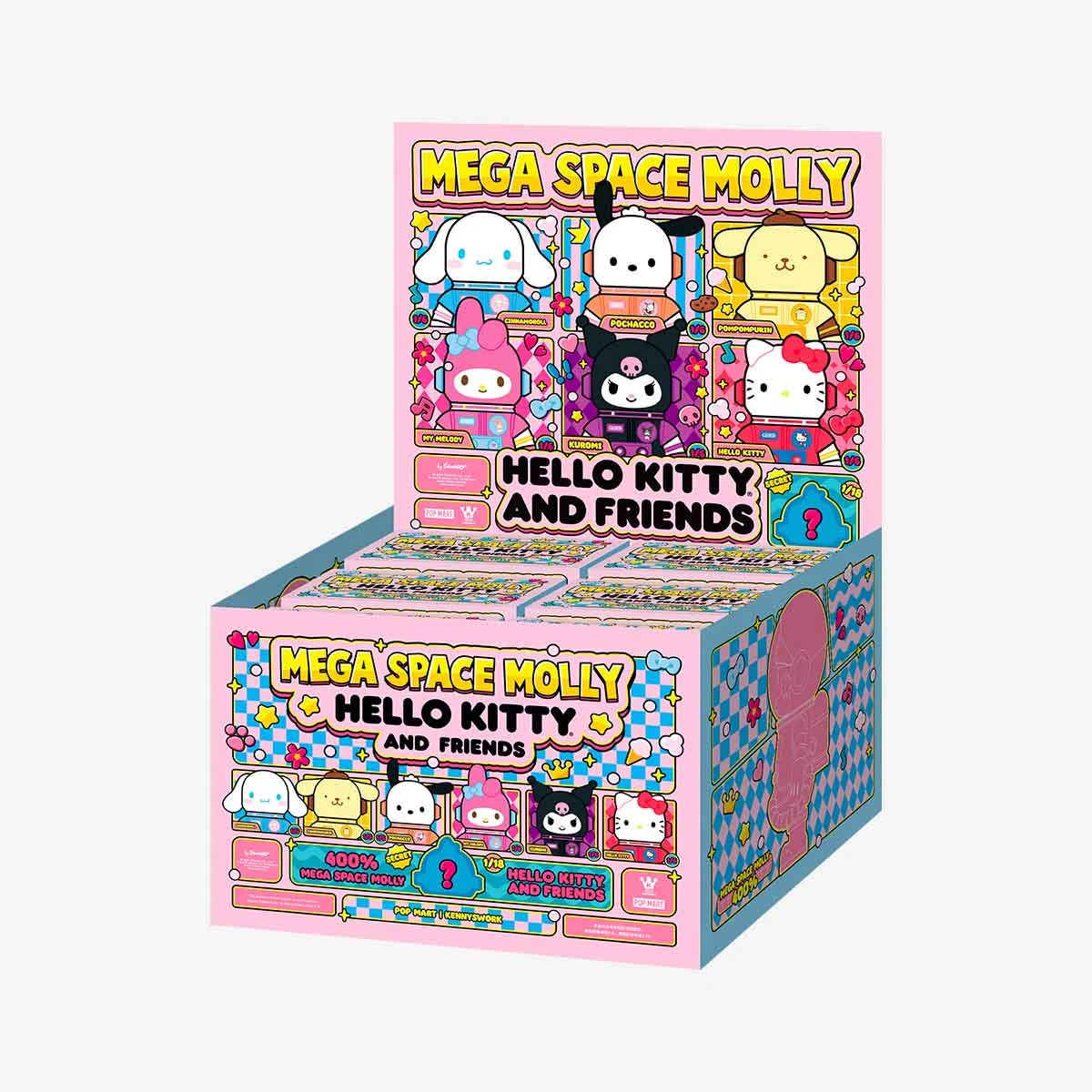 MEGA SPACE MOLLY 400% Hello Kitty and Friends Series  Authentic 07FC0E-D4 - KOEEK