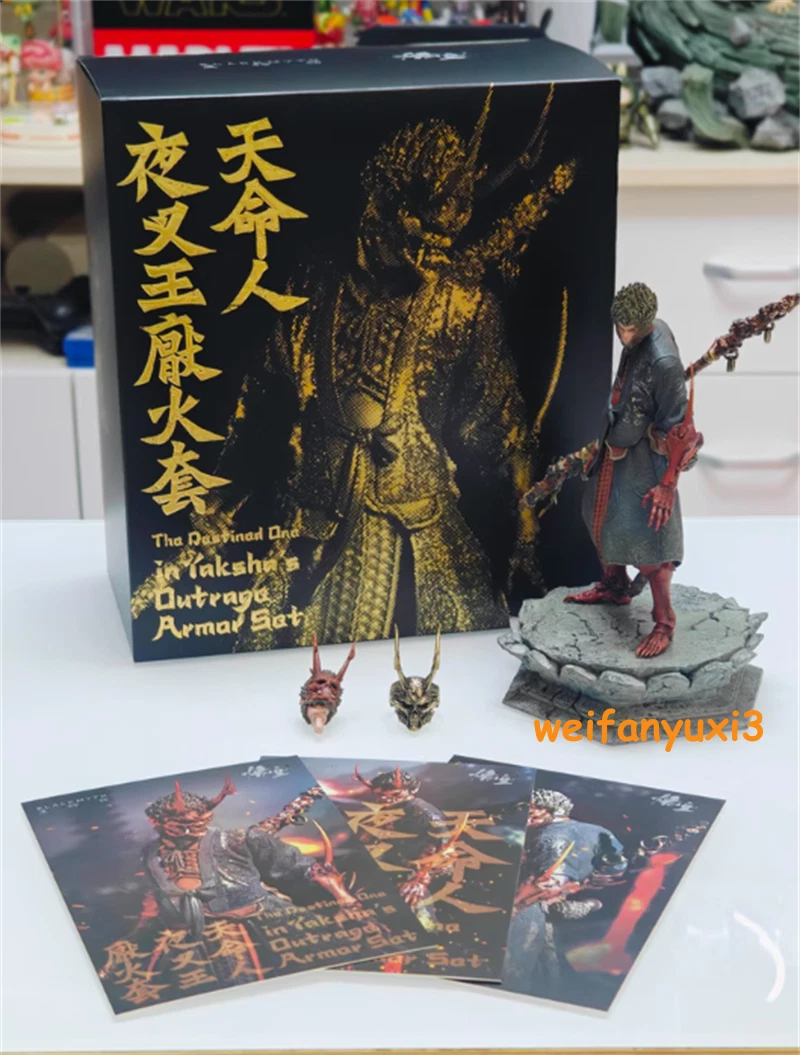 Official Black Myth: Wukong The Destined One 1/12 Figure Model Doll Toys 07FC0E-D4 - KOEEK