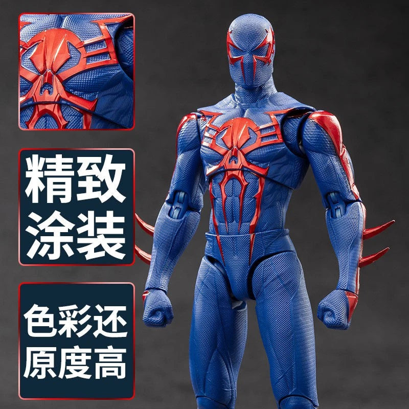 ZD Toys Marvel's Spider-Man 2099 Black Suit 7" Articulated Action Figure 07FC0E-D4 - KOEEK