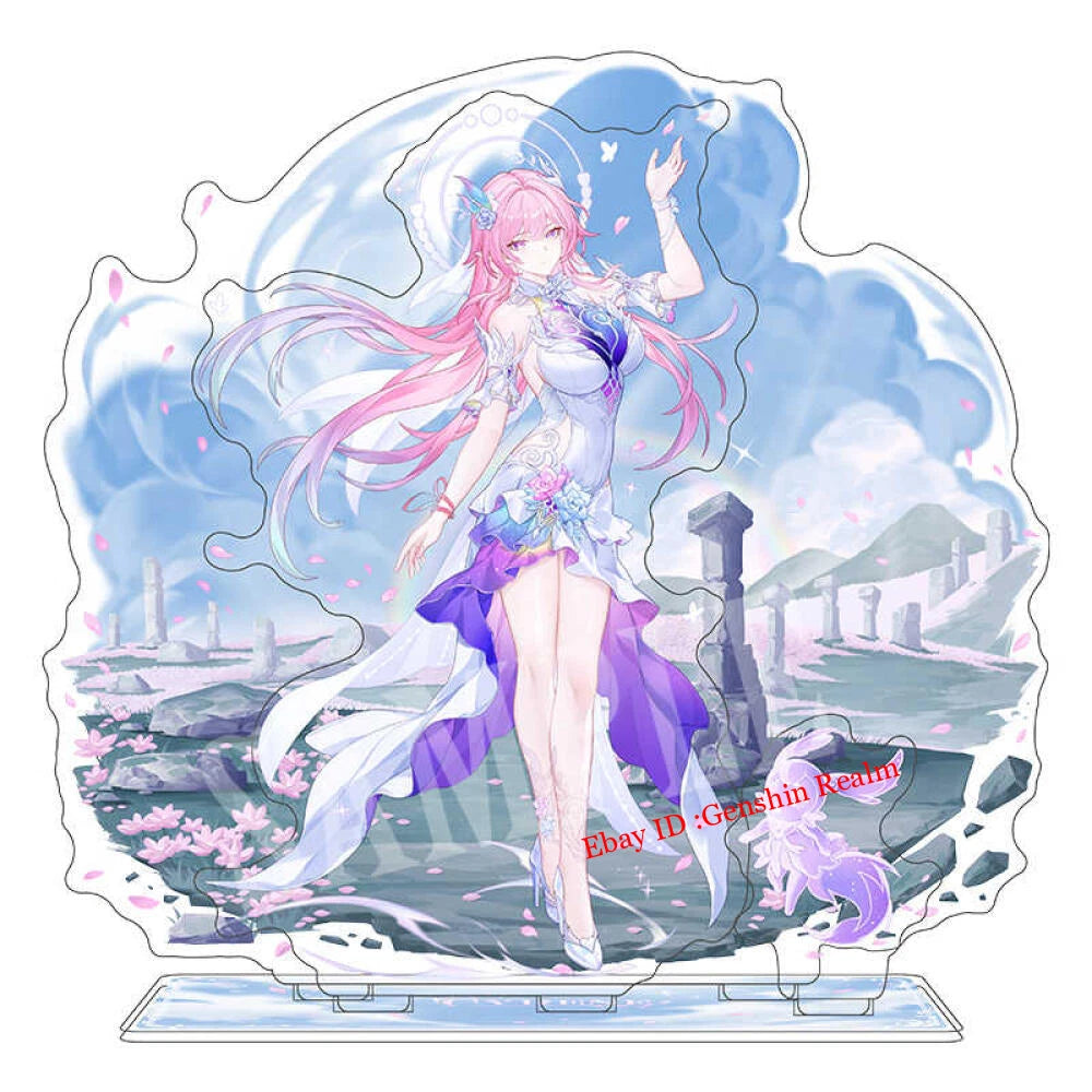 Anime Honkai: Star Rail Cyrene Deluxe Acrylic Desktop Stand Figure Collection 07FC0E-D4 - KOEEK